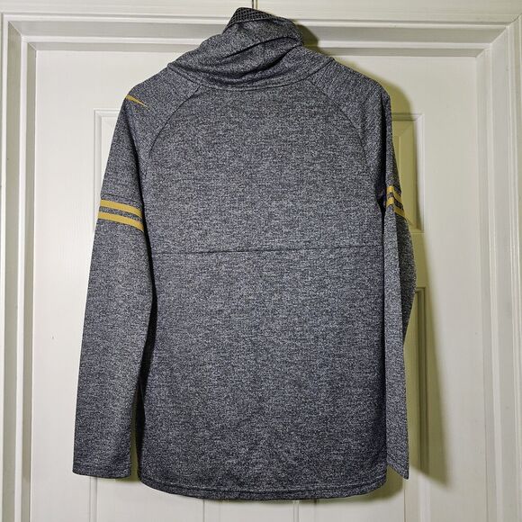 Nike Dri-Fit NFL New Orleans Saints Women's Funnel Turtle Neck Sweatshirt Small - Picture 6 of 10